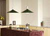 Bower Pendant Light Yellow Ochre / Small