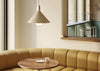 Bower Pendant Light Yellow Ochre / Small