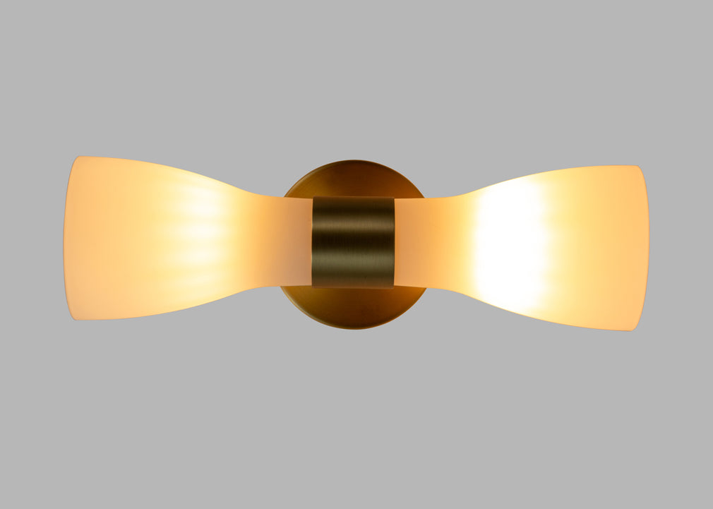 Ophelia Double Wall Light Matt Black