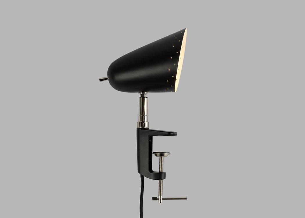 Helsinki Clamp Wall/Table Lamp Black