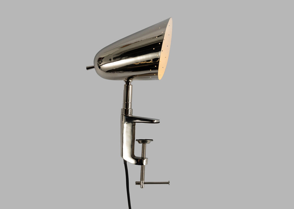 Helsinki Clamp Wall/Table Lamp Black