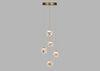 Carina LED Cluster Chandelier Pendant Light 5 Light