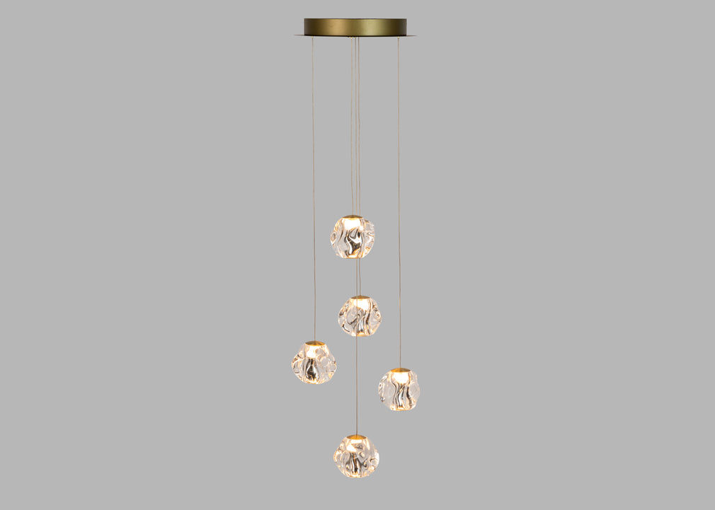Carina LED Cluster Chandelier Pendant Light 5 Light