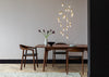 Rock Crystal LED Chandelier Pendant Light Large