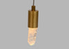 Rock Crystal LED Chandelier Pendant Light Large