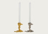Drip Candle Holder Gold