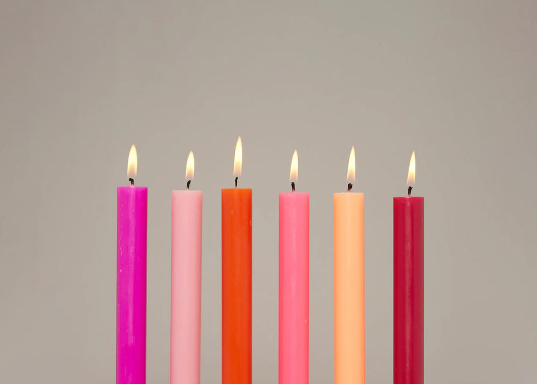 Dinner Candles Set of 12 Morning Mist