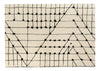 Gisilo Rug White & Black 140cm x 200cm