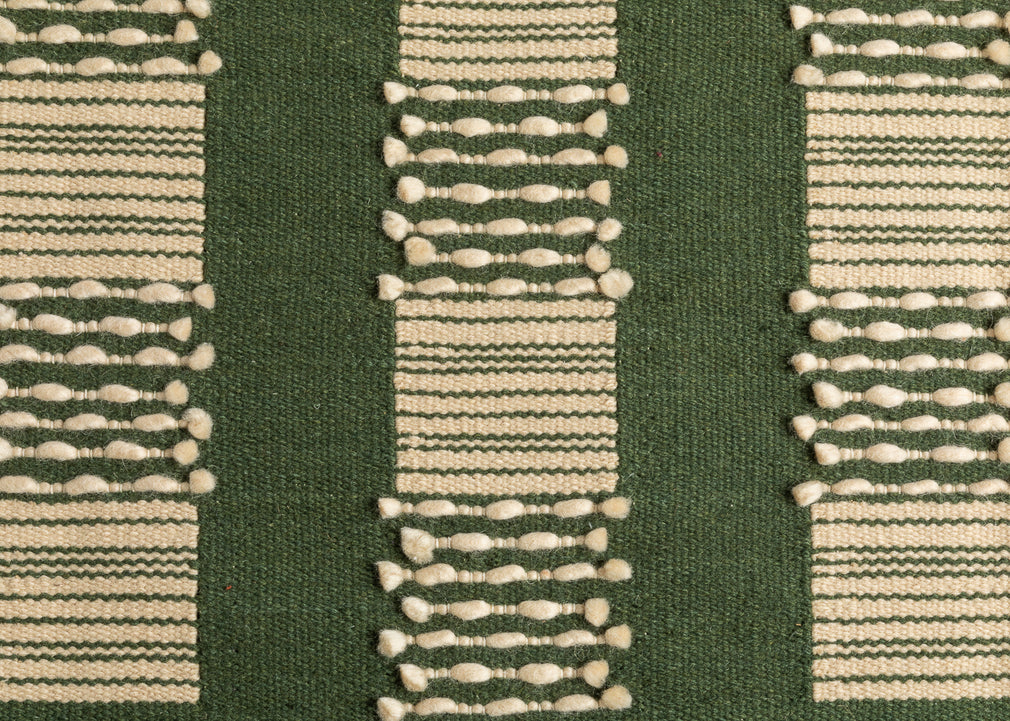 Heal's + Ambar City Grove Green Rug 140cm x 200cm