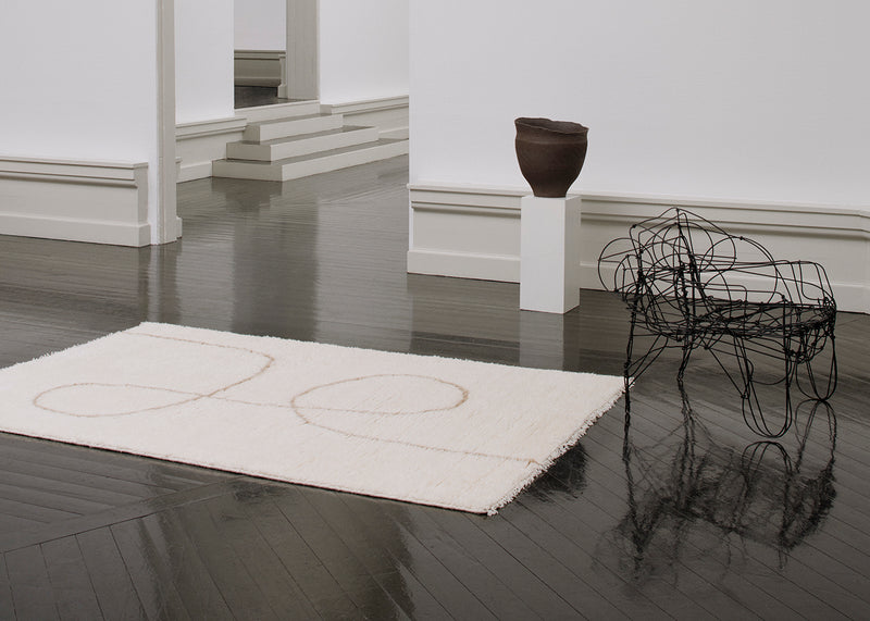Astral Spiral Rug Camel 170cm x 240cm