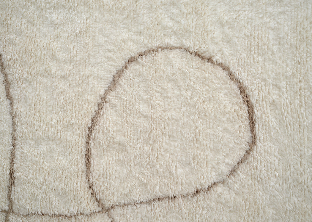 Astral Spiral Rug Camel 170cm x 240cm