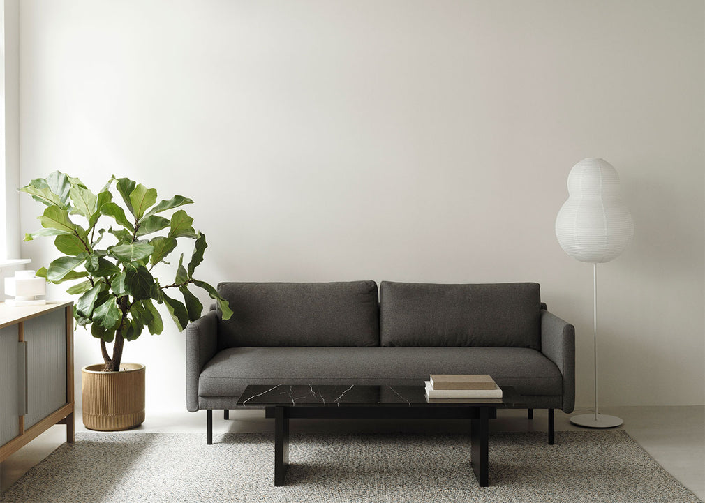 Rar 2 Seater Sofa Re-born Dark Grey