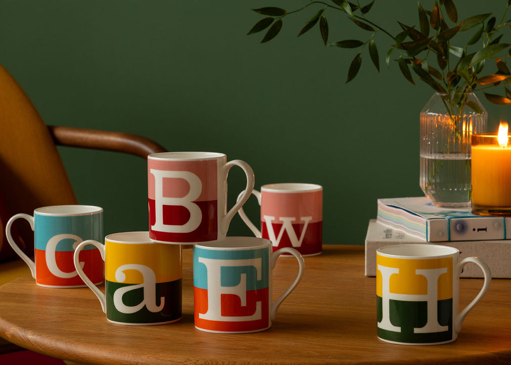 Heals Alphabet Mug A