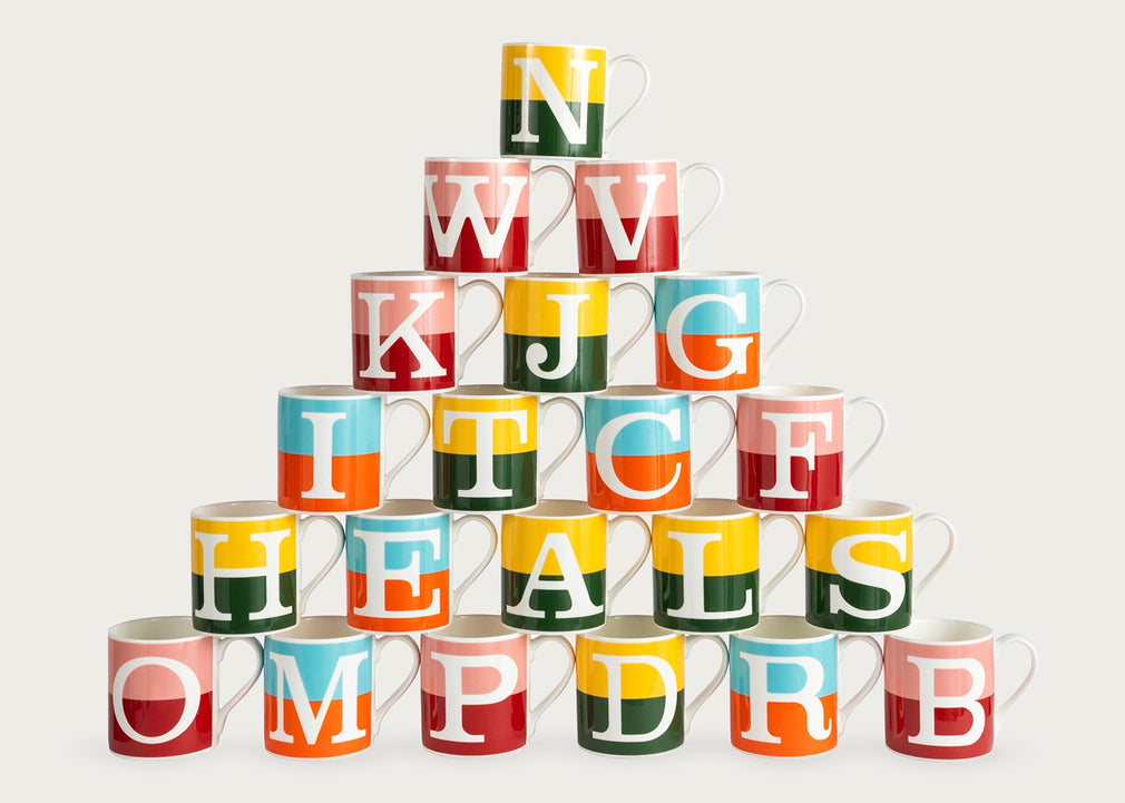 Heals Alphabet Mug A