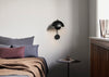 Flowerpot Wall Light Chrome