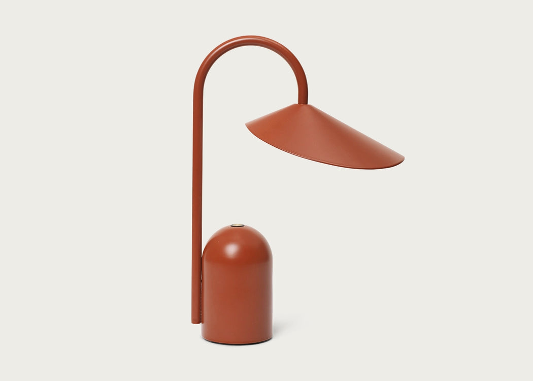 Arum LED Portable Table Lamp Black