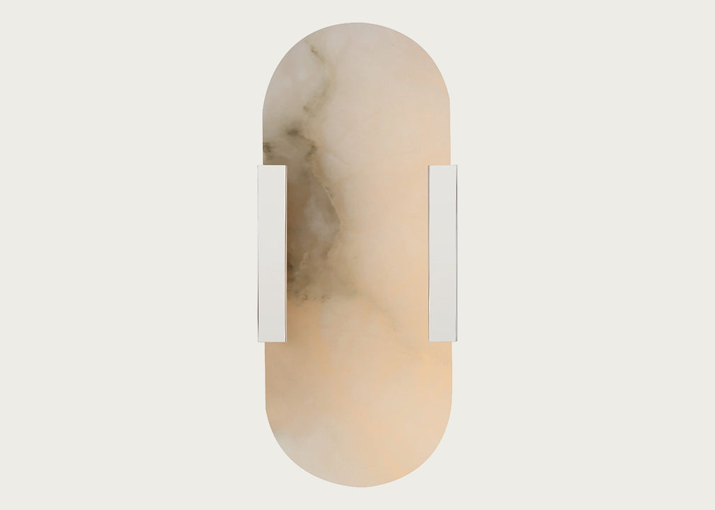 Melange LED Elongated Sconce Wall Light 20" / Antique Brass