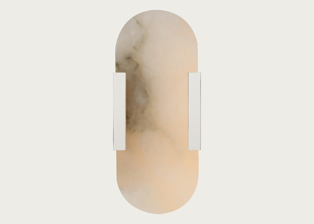 Melange LED Elongated Sconce Wall Light 20" / Antique Brass