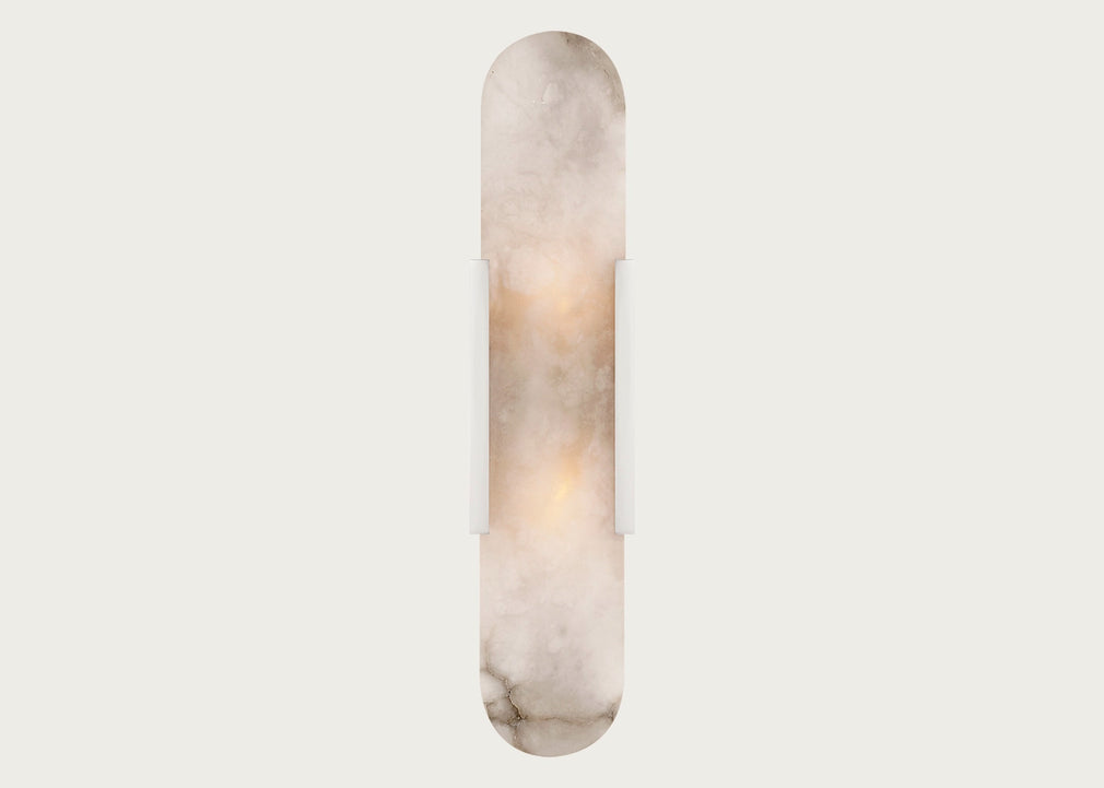 Melange LED Elongated Sconce Wall Light 20" / Antique Brass