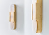 Melange LED Elongated Sconce Wall Light 20" / Antique Brass
