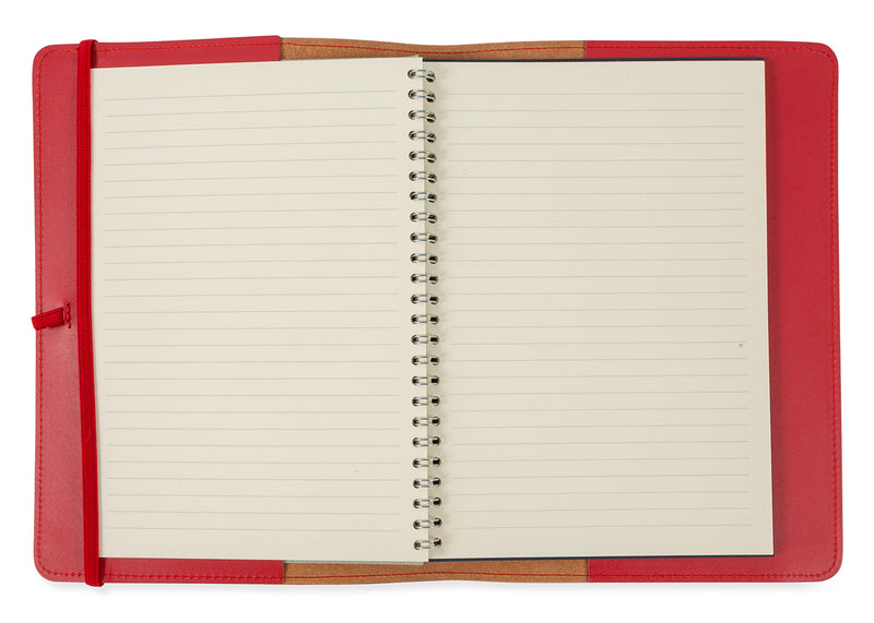 A5 Spiral Notebook Cherry