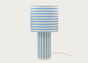 Raie Fabric Table Lamp Raie Red