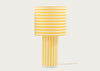 Raie Fabric Table Lamp Raie Red