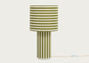 Raie Fabric Table Lamp Raie Red