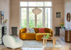Aurelie Right Hand Facing Chaise Sofa Boucle Indigo