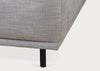 Harri 3 Seater Left Hand Facing Open End Sofa Boucle Indigo