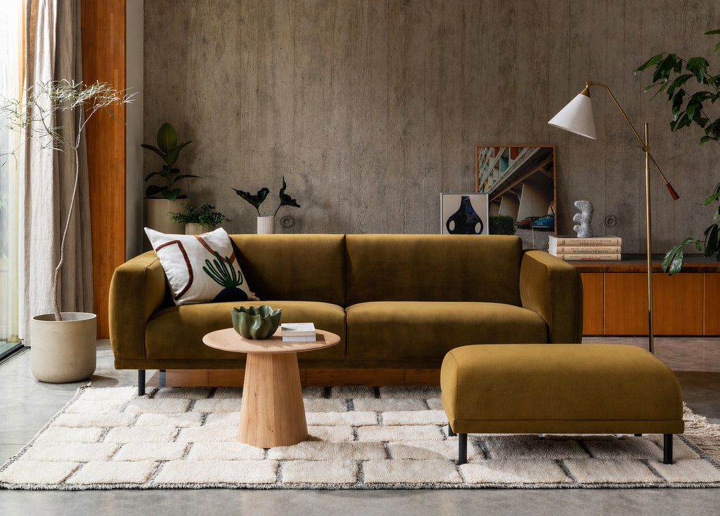 Harri 4 Seater Sofa Boucle Indigo