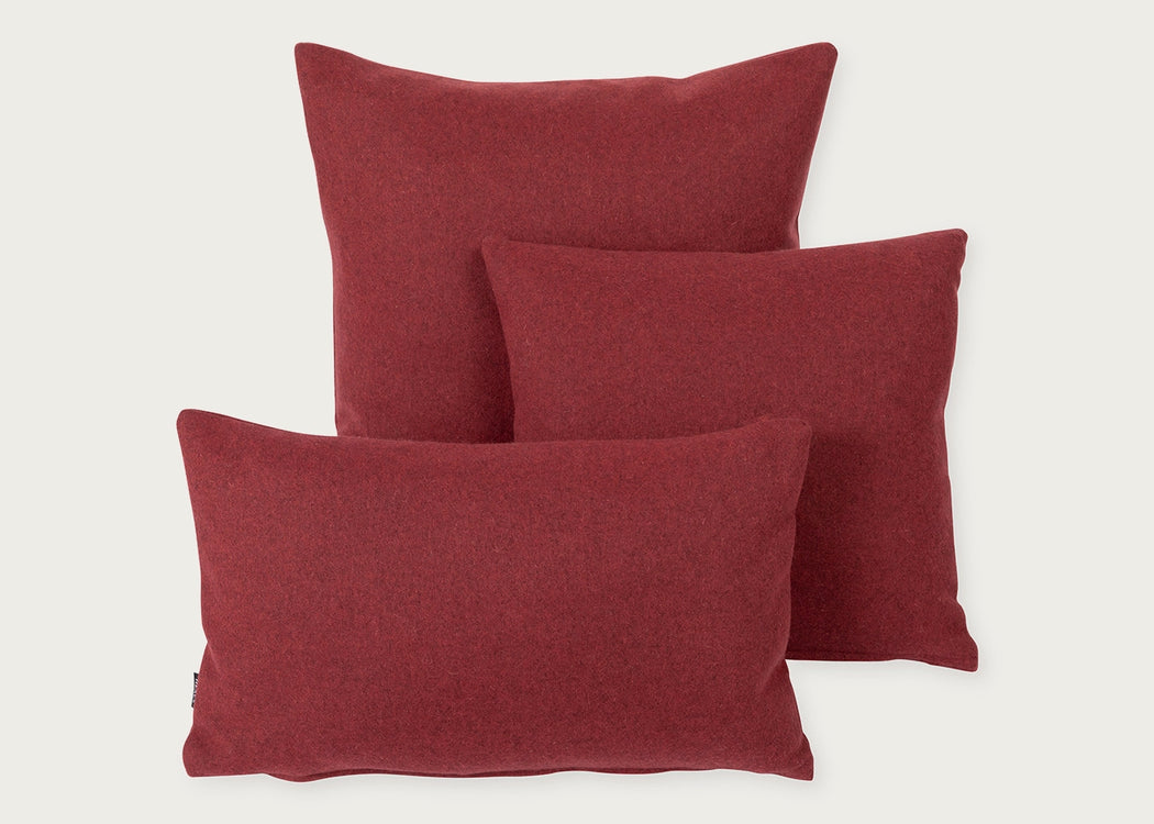 Islington Cushion Red Plum 35cm x 55cm