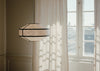 Kite Pendant Light White & Black / 55cm