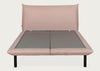 Aria Bed Double / Nova Boucle Oat / Black