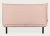 Aria Bed Double / Nova Boucle Oat / Black
