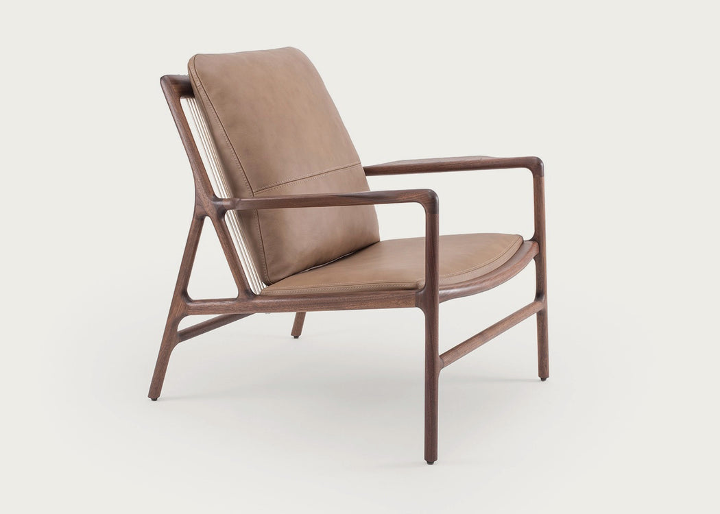 Dedo Easy Chair Dakar Leather Whisky