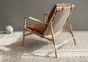 Dedo Easy Chair Dakar Leather Whisky