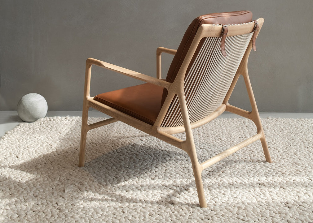 Dedo Easy Chair Dakar Leather Whisky
