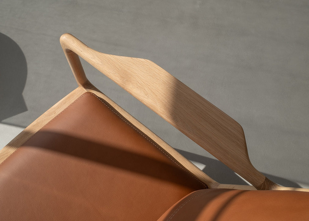 Dedo Easy Chair Dakar Leather Whisky