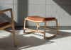 Dedo Footstool Dakar Leather Whisky