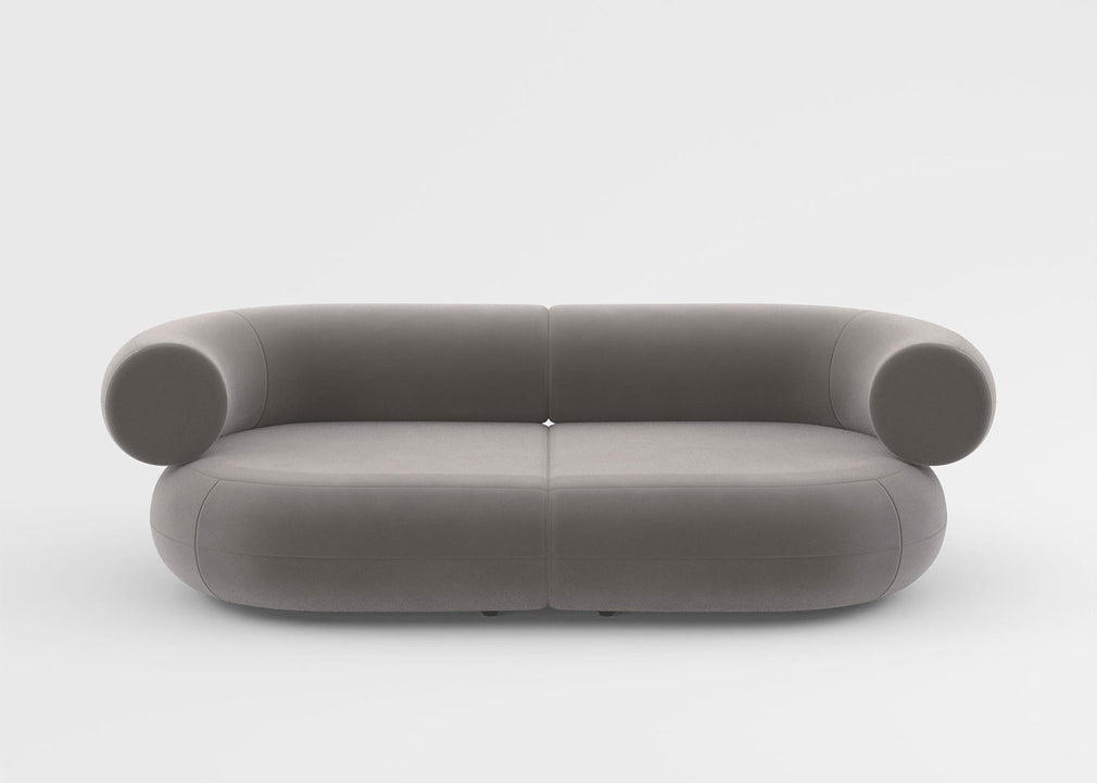 Fat 2 Seater Sofa Boucle Ivory 0101