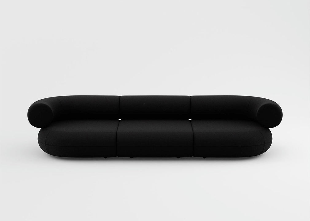 Fat 3 Seater Sofa Boucle Ivory 0101