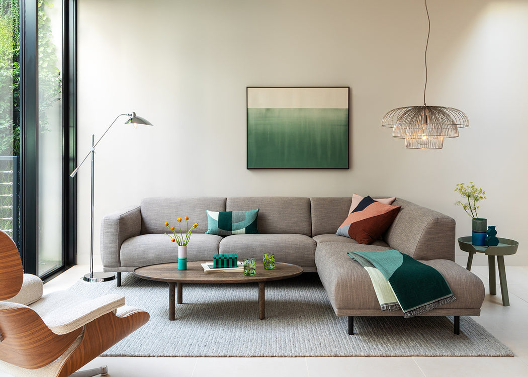 Makiko Pendant Light Brushed Steel Large