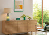 Ryde Glass Table Lamp Bronze/Green