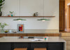 Diner LED Metal Pendant Light Black / Large