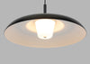 Diner LED Metal Pendant Light Black / Large