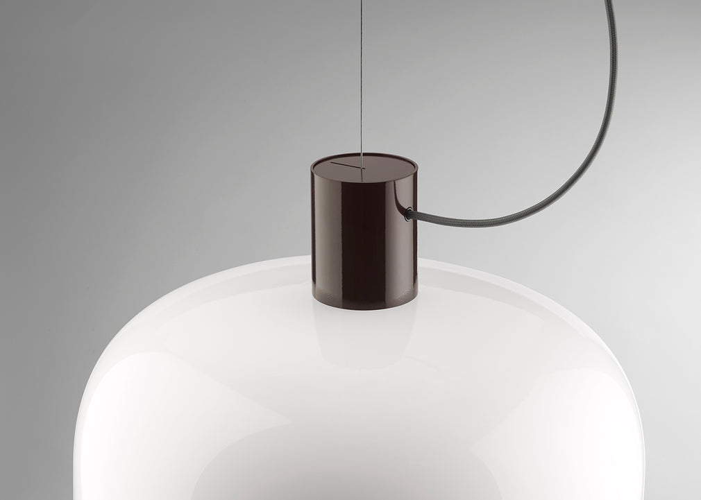 Bellhop Pendant Light White & Choko