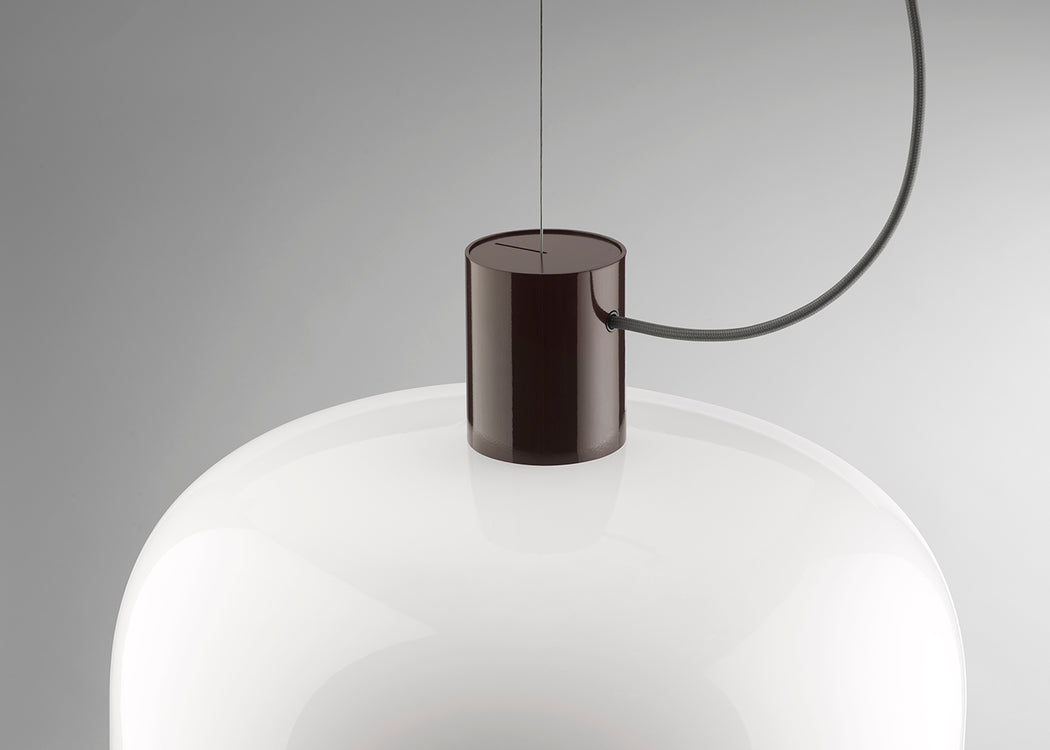 Bellhop Pendant Light White & Choko
