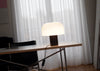 Bellhop Table Lamp White & Choko