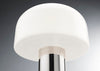 Bellhop Table Lamp White & Choko
